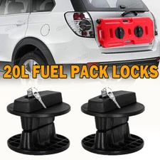20L Fuel Tank Mounting Bracket Petrol Gas Jerry Can Container Gasoline Pack Lock