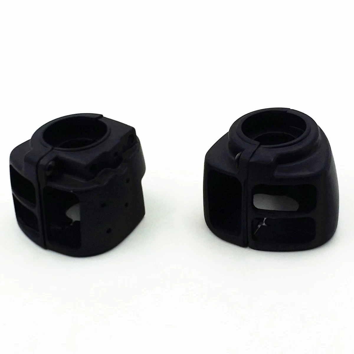6 Bouchons Pour Boîtiers Interrupteurs Moto – Noir ABS – Harley Softail Dyna Sportster