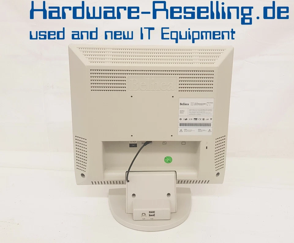 Belinea 10 17 20 17'' LCD TFT VINTAGE MAXDATA USB 1280x1024 Speaker DVI & VGA - Bild 2 von 2