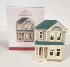 Hallmark Keepsake Ornament Stately Victorian Nostalgic Houses And Shops 2013