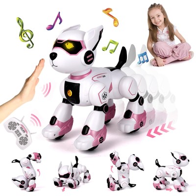 Roboter Hund Ferngesteuert Spielzeug für MädchenJunge Roboterhund Haustier Robot