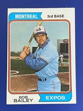 ⚾ 1974 Topps Baseball Base Card #97 Bob BAILEY - EXMT or better ⚾