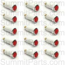 15PK - RED PILOT LIGHT FOR IPSO WASHERS - 225-00015-0R-15PK, 225/00015/0R