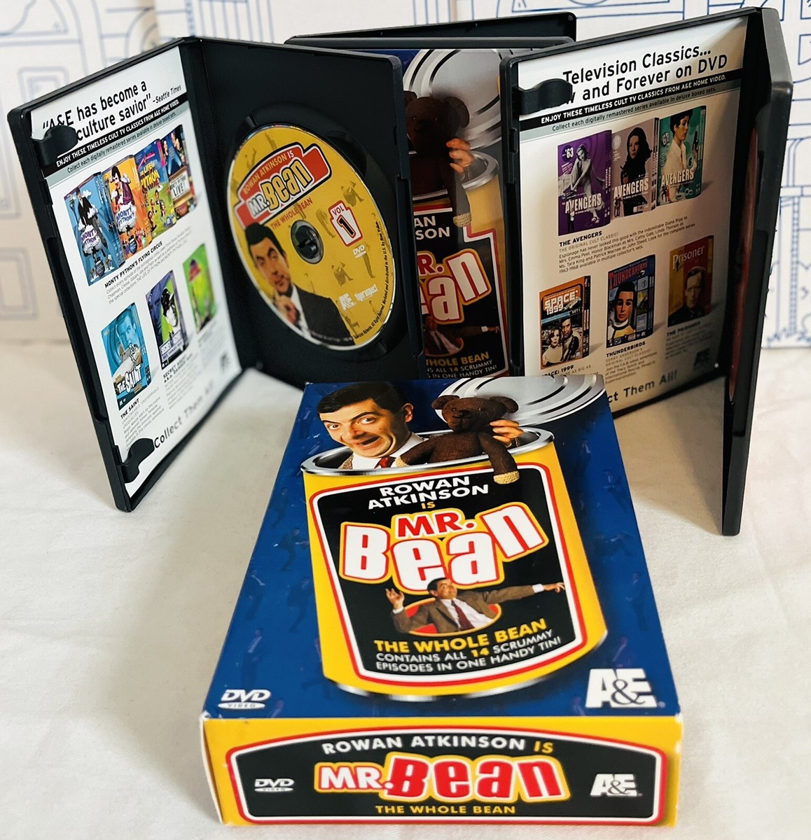Mr. Bean The Whole Bean 3 DVD Discs 2003 TV Show Set Collection