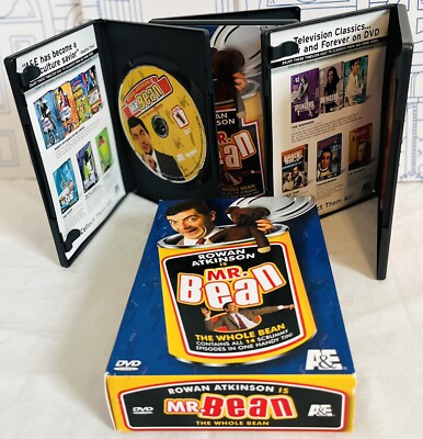 Mr. Bean The Whole Bean 3 DVD Discs 2003 TV Show Set Collection