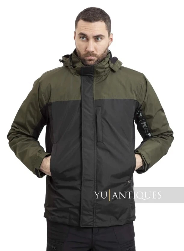 VAV Wear Tactical & Outdoor 4in1 Black & Green Color Waterproof Jacket Unisex
Opens in a new window 