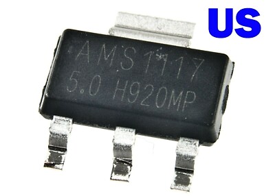 50PCS AMS1117 -1.2V AMS1117 -3.3V Serie LM1117 1117 Regolatore di 50PCS AMS1117 -1.2V AMS1117 -3.3V Serie LM1117 1117 Regolatore di