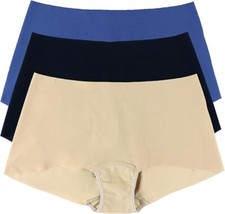 Hanky Panky L111107 Women's Bare 3 Pack Boyshorts Size Small