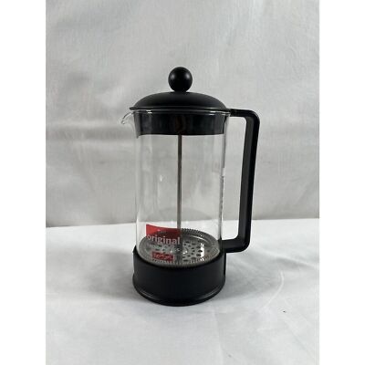 Bodum French Press Coffee Maker Black Made in Poland Good Condition