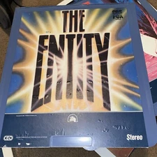 CED VideoDisc The Entity (1981) CBS/Fox Video, American Cinema Productions 