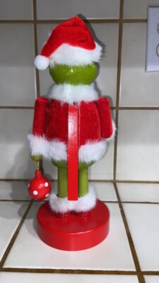 Grinch Nutcracker 11  Dr. Seuss The Grinch Who Stole Christmas Wood 2023 - NEW 