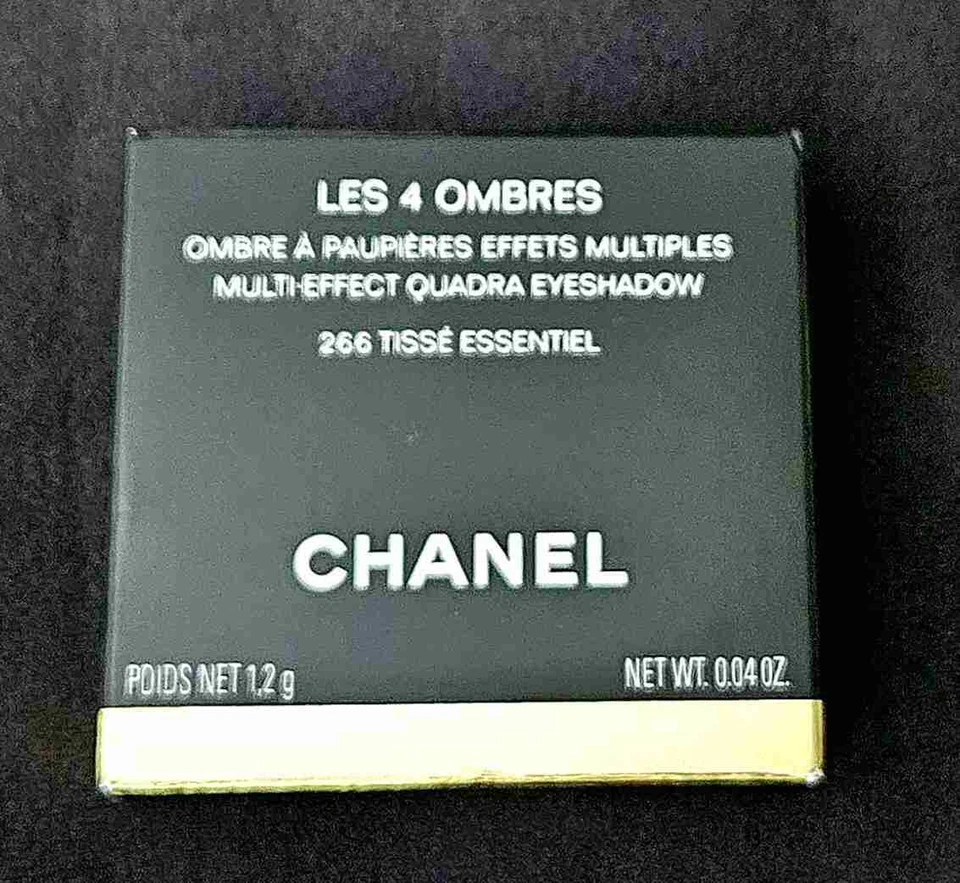 NWT Chanel 266 Tisse Essentiel Womens Eyeshadow Palette Quad Compact France - Image 2 of 4
