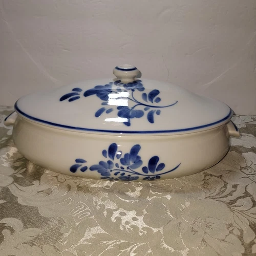 Vintage Viana Do Castelo Portugal Covered Casserole Dish NEW