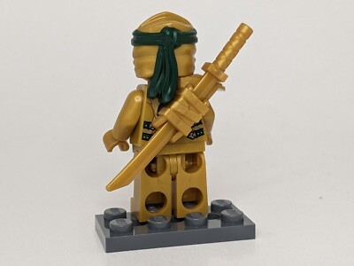 Lego Minifigure Ninjago LLOYD Golden Ninja Minifig Overlord Dragon