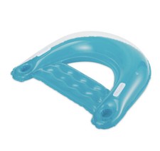 Summer Waves 54" x 35" Chill-Out Lounge Chair Pool Float Inflatable