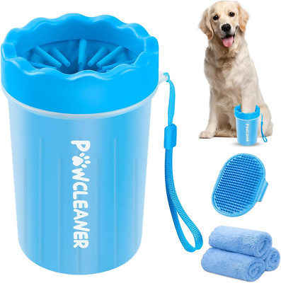 Dog Paw Cleaner, Washer, Buddy Muddy Pet Foot Cleaner for Small Medium Large Bre