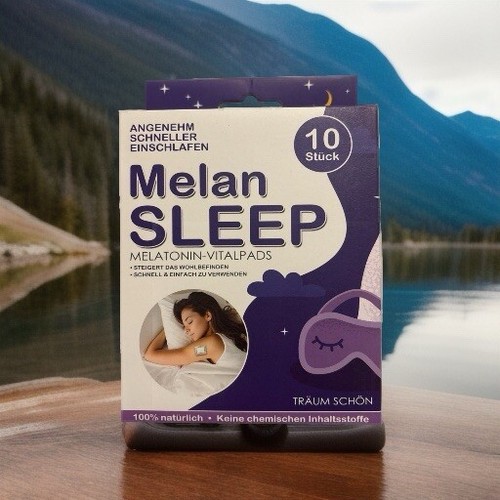 10 St Pflaster träum schön Melan Sleep Vitalpad Bambus natur schneller einschlaf