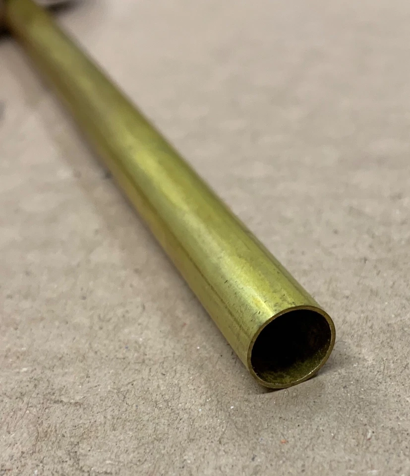 K&S 1/4 OD Brass tube 36" long. Made by K and S