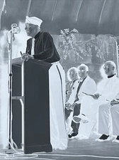 1948 FLAGLER PARK West Palm Beach FLORIDA MILITARY PHOTOS LARGE NEGATIVES SPEECH