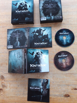 KAMELOT - SILVER THORN - LIMITED EDITION BOX- 2 CDs, POSTER, BOOK- GRATISVERSAND