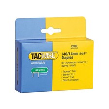 Tacwise 140 Heavy-Duty Staples 14mm (Type T50  G) (Pack 2000)