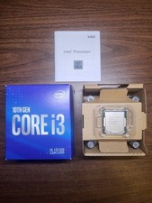 Intel Core i3-10100 Processor 4.3 GHz 4 Cores 8 Threads in Original Packaging