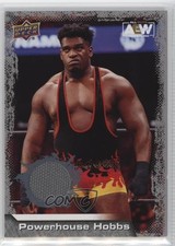 2022 Upper Deck AEW All Elite Wrestling Mat Relics Powerhouse Hobbs #6 14mp