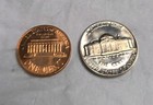 1966 UNC. LINCOLN CENT & 5 CENTS COINS FROM THE US SPECIAL MINT SET — photo 2