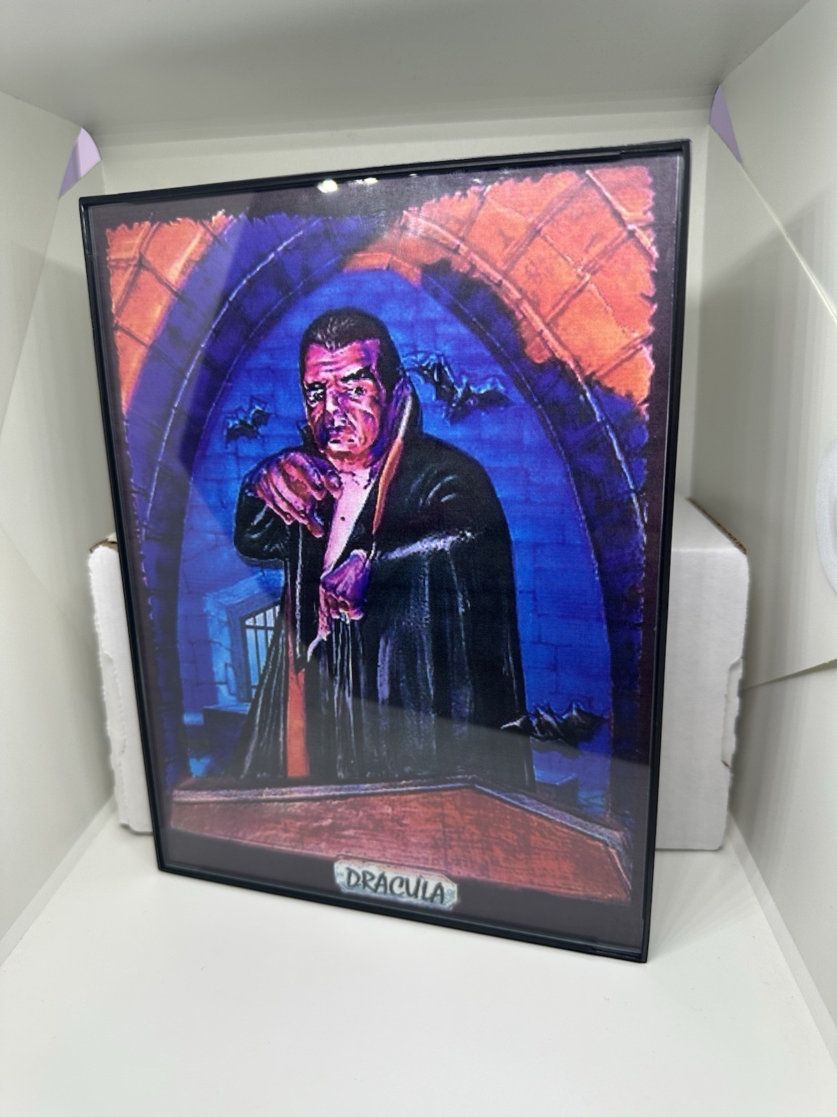 Universal Monsters Custom Made  Tribute The SPP Count Dracula Plaque Wall Hanger