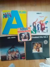 ABBA-Vinylcollection-Orginalpressungen Deutschland-70er-LPs Mit OIS