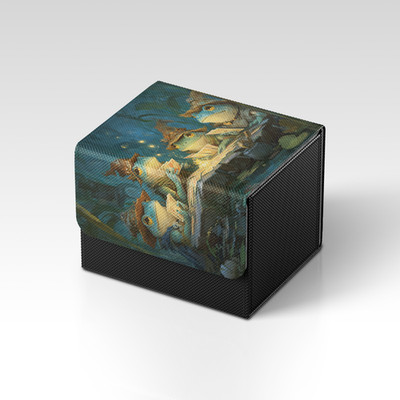 MTG Deckbox | Wizard Frogs Playing Cards Themed TCG Deckbox | Unofficial MTG Dec