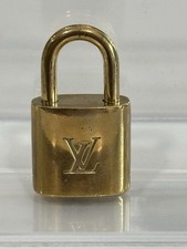 Louis Vuitton Padlock Brass Gold LV 304 for Bags Charm Authentic pre-owned