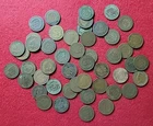 1888 Indian Head One 1c Cent Lot Of 48 Coins