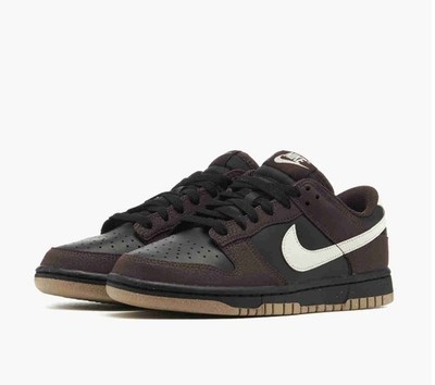 Nike Womens Dunk Low Next Nature Burgundy Crush Black HM9658-600 Women Size