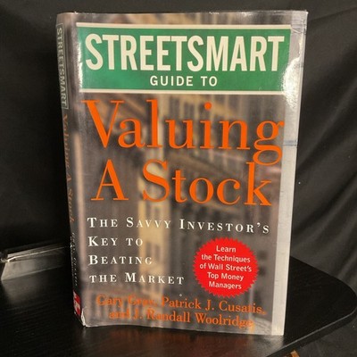 StreetSmart Guide To Valuing A Stock : The Savvy Investor  SIGNED by JRW