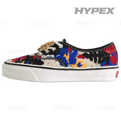 Vans Premium Authentic Needlework 'White Red Blue' Men VN000Y0S448 New Size