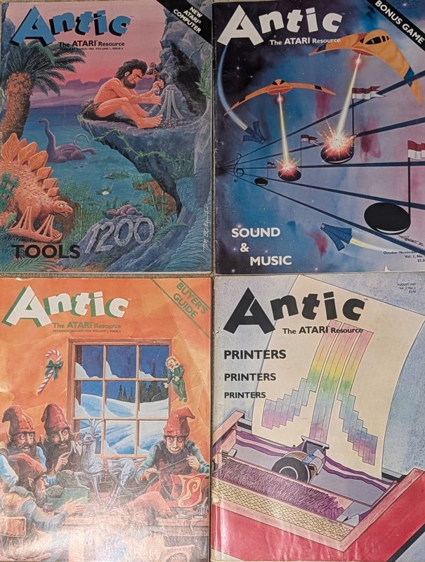 Antic Magazine April 1982 Vol 1 No 3, 4, 5, & 6