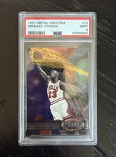 1997-98 Metal Universe #23 Michael Jordan