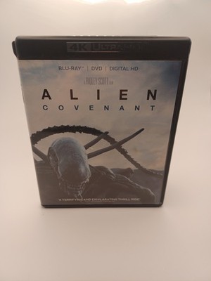 Alien: Covenant (4K UHD + Blu-ray, 2017, 2-Disc Set) Ridley Scott, Sci-Fi Thrill