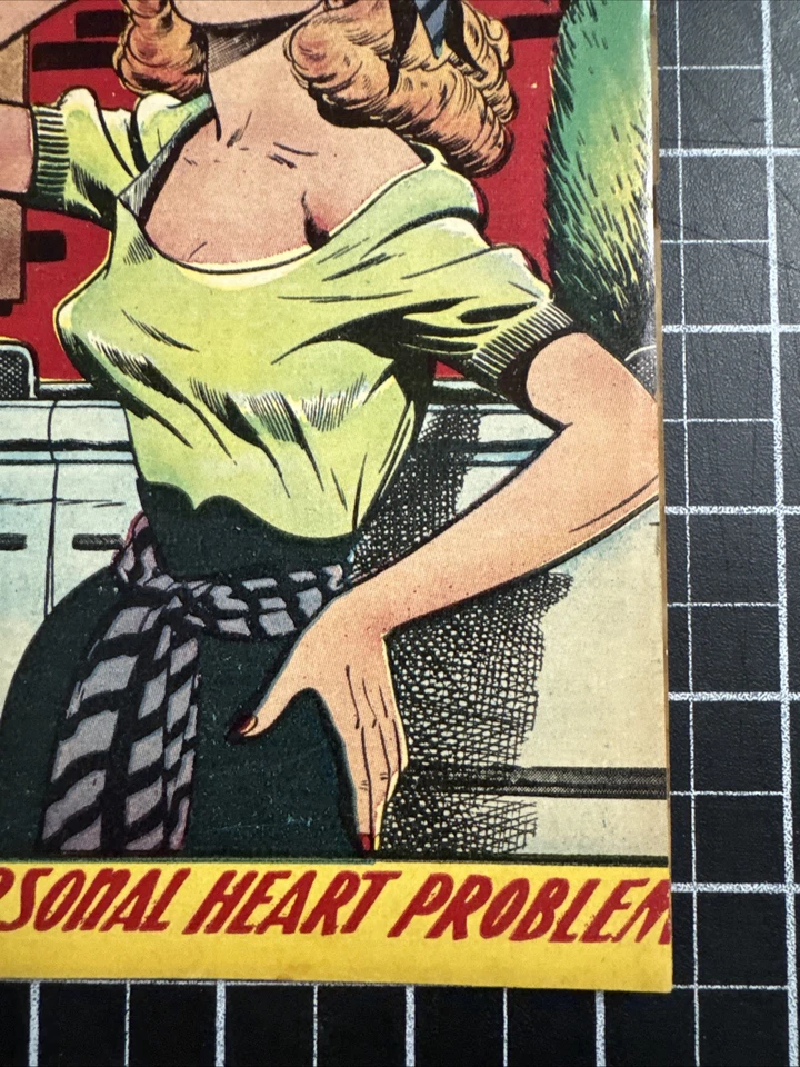 1954 Superior MY SECRET MARRIAGE #8 -GGA Headlights Romance Pre Code Golden Age - Image 4 of 4