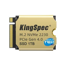 SSD M.2 2230 1TB NVMe PCIe 4.0 Solid State Drive Lenovo Dell HP MacBook PS5 PC