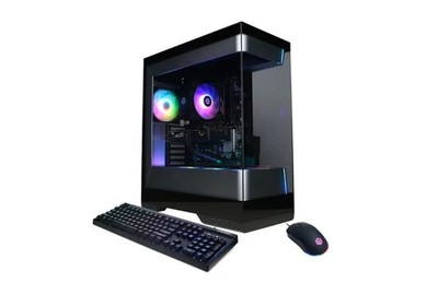 CyberPowerPC Gaming Desktop - Ryzen 5 8400F - GeForce RTX 3050 - 16GB - 1TB SSD