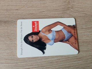 O 1216 11.97 Triumph Tolles Girl Telefonkarte Deutschland