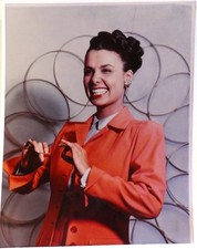 Lena Horne LENA HORNE RED JACKET PHOTO 8'' x 10'' inch Photograph