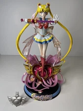 Moon Glow Studio Sailor Moon Resin Model Tsukino Usagi Statue 35cmH RARE