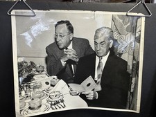 Vintage Photo Algonquin Hotel Meal, Quarter Century Club, Bridgeport Hydraulic
