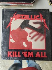 METALLICA Kill Em All 1983 Megaforce 1st Press MRI-069 MISPRINT MRI-067-B SHRINK