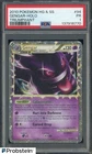 2010 Pokemon HG & SS Triumphant #94 Gengar Holo PSA 1 PR
