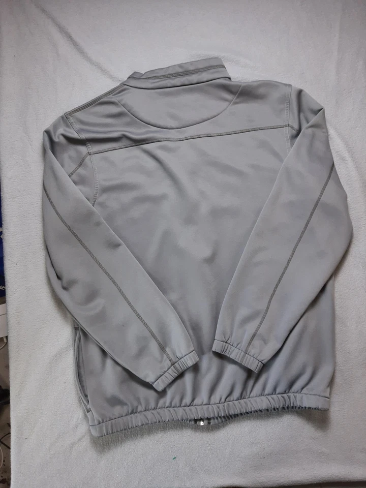 Chaqueta Stanford Cardinal Mizuno Para Hombre Grande Gris Cremallera Completa NCAA Béisbol Foto 2 de 4