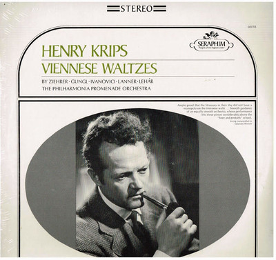 Henry Krips: Wiener Walzer (Wiener Walzer) / Lanner, Lehar.. - LP Seraphim